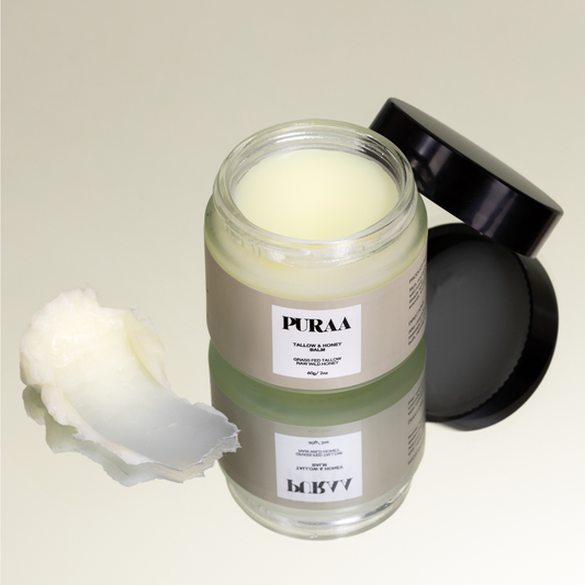 [PURAA] Beef Tallow & Honey Balm (60g)