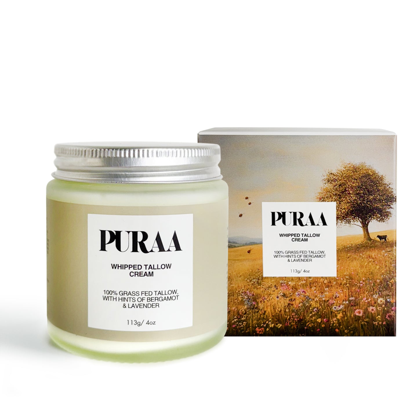 [PURAA] Whipped Tallow Cream (113g)